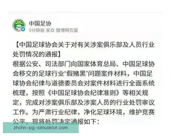 中国足协宣布43名足坛人士终身禁足 严厉整顿腐败现象震动足坛